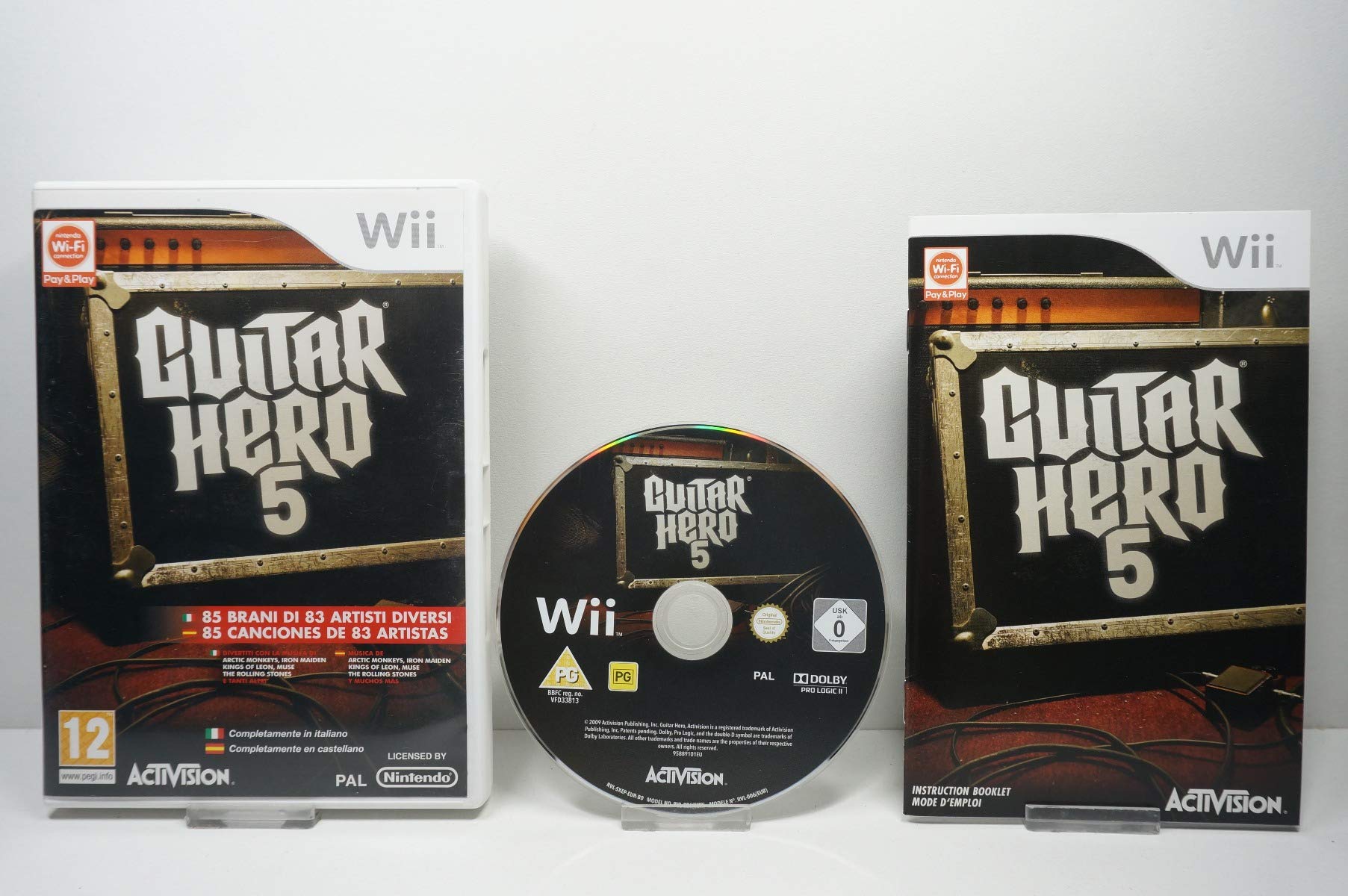 Guitar Hero 5 WII - PAL ESP - Nuevo Guitar Hero 5 WII - PAL ESP - Nuevo